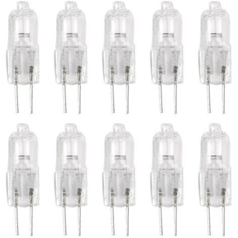 Packung mit 10 G4 12V 35W Halogenlampen, warmweiß. (1/4)