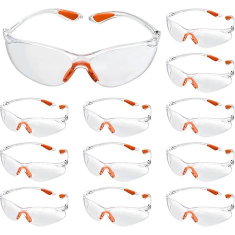 Gafas de seguridad transparentes, gafas de protección ocular, gafas de seguridad para el trabajo, gafas de laboratorio, gafas protectoras, protección ocular, gafas de seguridad, para el trabajo, la co (1/5)