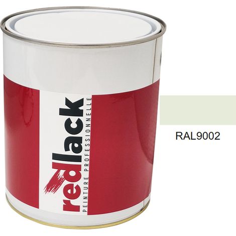 Dose 3L Lack Mehrzweckfarbe – RAL 9002 – Grauweiß – Matt – für verschiedene Oberflächen – Redlack