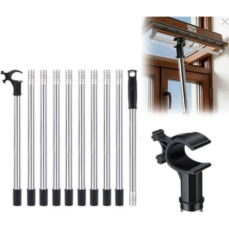 4m Canne Telescopique pour Stores et Fenêtres De Toit,Perche Telescopique ConçU pour Contrôler Les Lucarnes,Perche Pour Fenêtres De Toit et Stores (1/5)