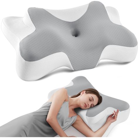 DONAMA Memory Foam Nackenkissen ergonomisch 6 Zonen (1/5)