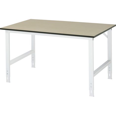 Rau Arbeitstisch MDF BxTxH 1500x1000x760-1080mm (1/4)