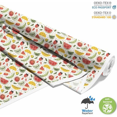 Dekorativer Outdoor-Stoff Oxford - Motiv Sommer DX8904 (1/5)