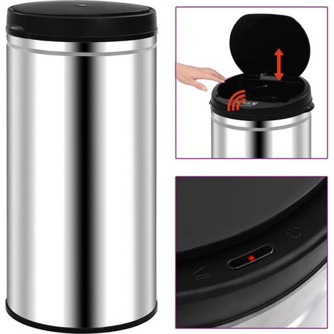 Trémie à capteur automatique de 70 litres, en acier inoxydable (1/5)