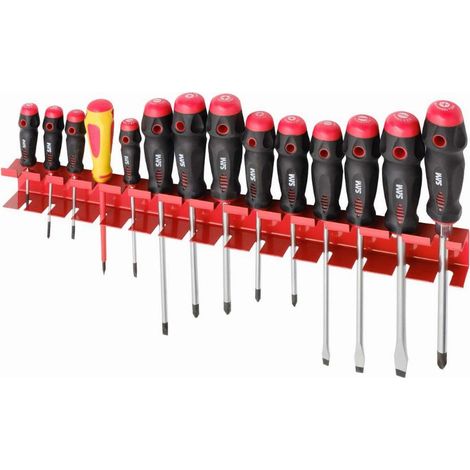 Set di 14 cacciaviti su rack SAM - TAJ14B