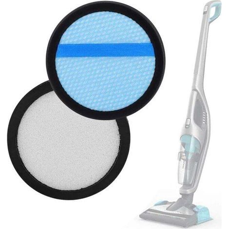 Filtre d'aspirateur 2 pièces de remplacement lavable pour FC6162 FC6164 , XU,FC6168 FC6400 FC6402 FC6409 types améliorant les performances et le confort (1/4)