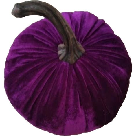 Citrouille En Peluche - Tissu Velours Doux - Décoration Automne Halloween Thanksgiving - Pour Table Canapé Lit - 1 Pièce (1/5)