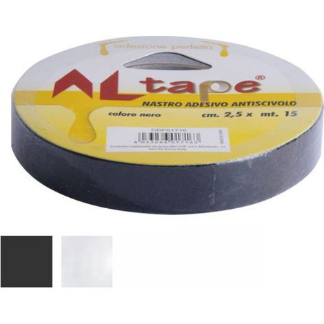 2PZ NASTRO ADESIVO ANTISDRUCCIOLO TRASPARENTE ROTOLO mm25h. rotoli mt15