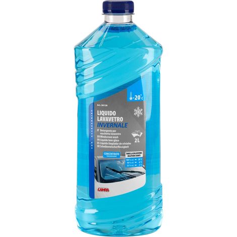 Liquido lavavetro invernale (-20°C) - 2000 ml
