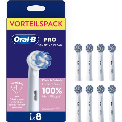 Oral-B Pro Sensitive Clean 8er Aufsteckbürsten