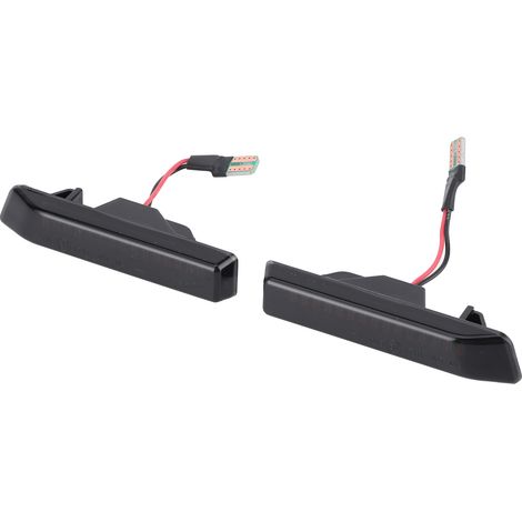 feux de position latéraux à LED avec clignotants, compatibles avec BMW Série 3 E36, BMW X5 E53 et Steel Flash. (1/5)
