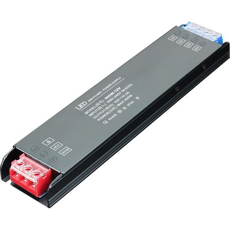 Alimentation à découpage LED Black Diamond 220V vers 12V Transformateur ultra-mince et silencieux pour écran de téléphone 400W (1/5)