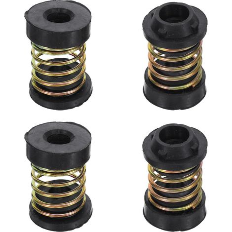 Caoutchouc pour Compresseur de Réfrigérateur – Lot de 4 Coussinets Isolants Amortisseurs Universels, Stables et Résistants, Adaptés aux Climatiseurs (1/5)