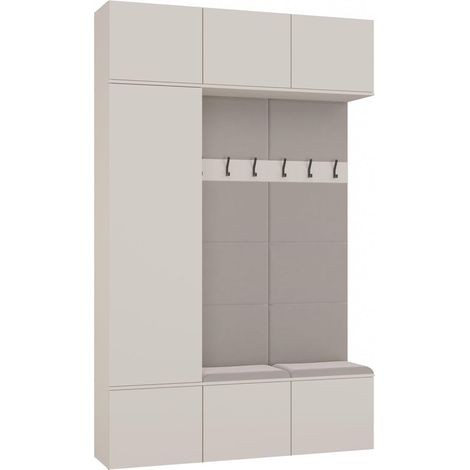 Armadio, cashmere / beige, 150 x 238 x 35 cm
