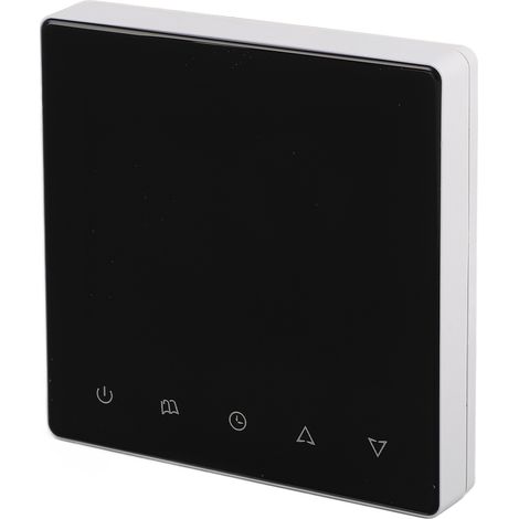 Thermostat mural numérique écran tactile programmable régulateur température maison AC220V (1/5)