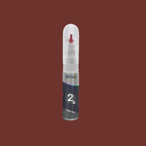 Stylo retouche peinture Rouge Oxyde RAL 3009 Brillant