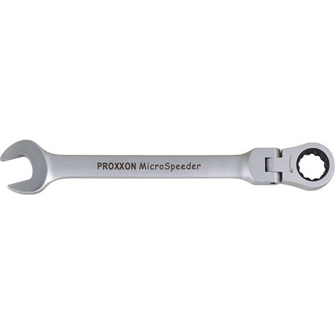 PROXXON DIFFÉRENTES CLÉS À CLIQUET MICROSPEEDER AVEC ARTICULATION, 15 MM (1/2)