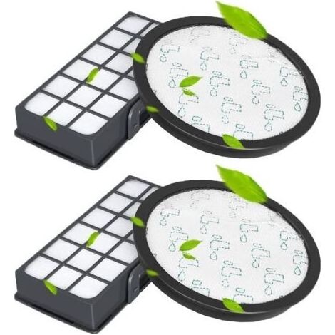 ZR903701 2 PCS Filtres pour Rowenta Silence Force Cyclonic 4AAAA RO7634EA RO7647EA RO7663EA RO7676EA RO7681EA (RO76xx Modèle) Aspirateur, Filtres HEPA Remplacement ZR903701 -INHHUB (1/5)