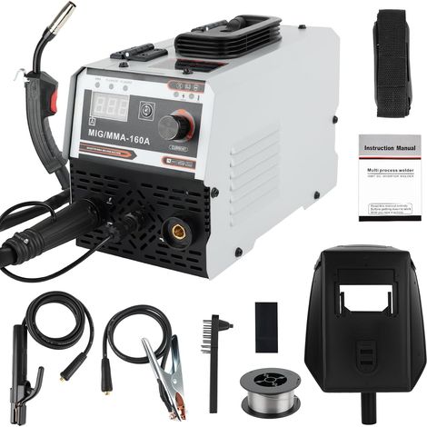 Poste à Souder à Fil Fourré Sans Gaz,Poste Souder Multi-Procédés 220V 3en1 (1/5)