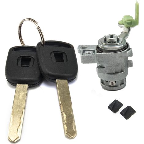 3-Zylinder-Schloss für linken Außenspiegel und Fahrertür, mit 2 Schlüsseln, passend für Honda Accord 4-Türer 2003, 2004, 2005, 2006, 2007 72181-SDA-A11 (1/5)