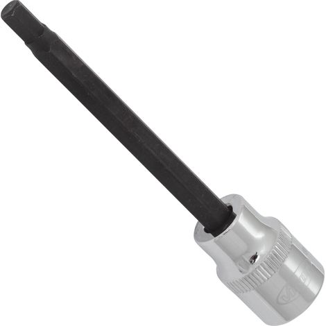 Schraubendrehereinsatz ∙ V6141 ∙ 3/8 Zoll (10 mm) Vierkant hohl ∙ Innen Sechskant Profil ∙ SW 5 mm (1/2)