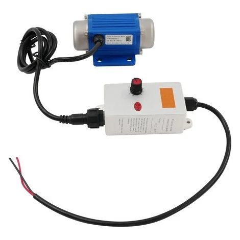DC12V Brushless Vibration Motor, High Frequency, Variable Frequency Vibrator Motor with Speed ​​Controller, Digital Display (RPM7000 30W)