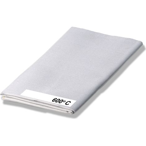Manta de soldadura elmag 55268 tela de vidrio resistente 600°C
