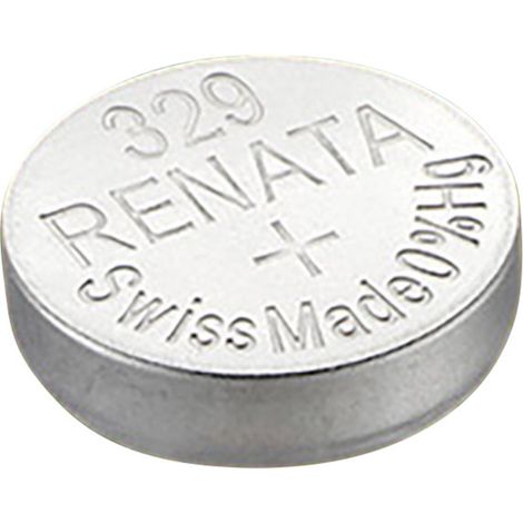 Renata Pile bouton 329 1.55 V 1 pc(s) 37 mAh oxyde d'argent