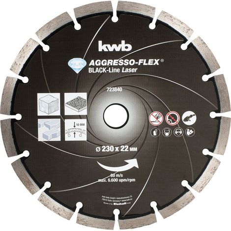 Diamant-Trennscheibe BLACK LINE Laser D230mm