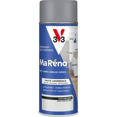 Peinture Réno Perfection® Multi-supports MA RENO V33 Gris porcelaine 400ML