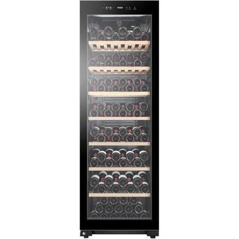 Haier Wine cellar HWS188GAE Freistehend Schwarz 188 Flasche(n)