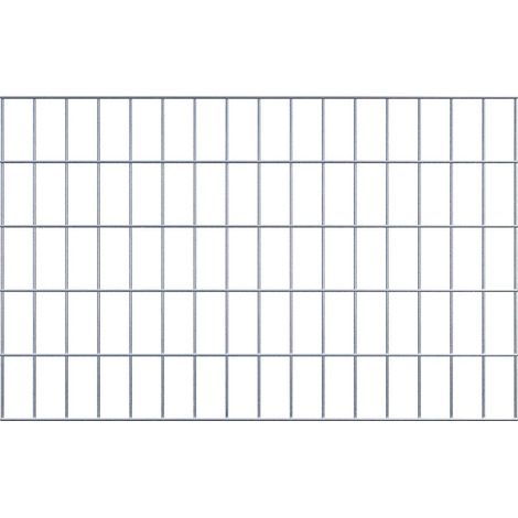 Grille de Gabion à l’unité - Dimensions: 80 cm x 50 cm - mailles de 5 x 10 cm - Made in Germany