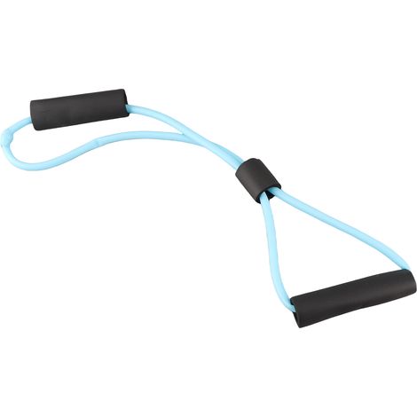 Bandes de résistance en forme de 8, cordons d'exercice, étirement de la poitrine, Yoga, entraînement, Fitness, Tube élastique (1/5)