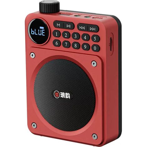 Mini radio FM de poche avec affichage LED, récepteur radio numérique, enceinte Bluetooth portable, amplificateur, lecteur de cartes TF, lecteur de clés USB et lecteur MP3 (1/5)