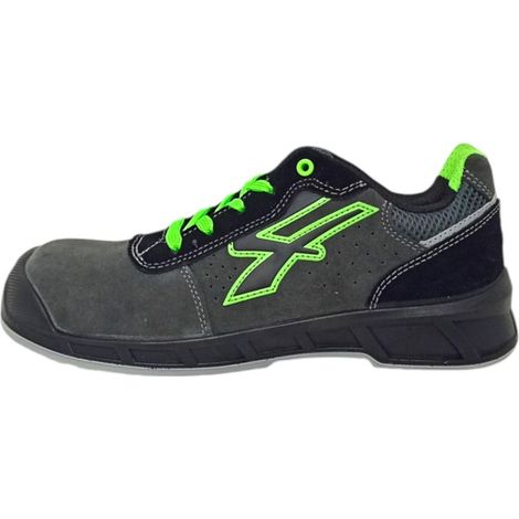 Scarpe Antinfortunistiche U Power Taylor S1PS Grigio/Verde 46