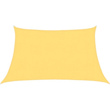 Maison Exclusive - Sonnensegel 160 g/m² Beige 3/4x2 m HDPE