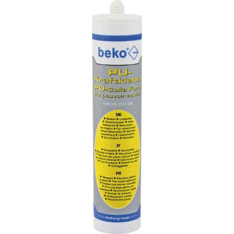 beko PU-Kraftkleber 310 ml beige DE/IT/FR (1/4)