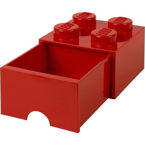 Caja de almacenamiento lego plástico duradero 25 x 25 cm (1/2)