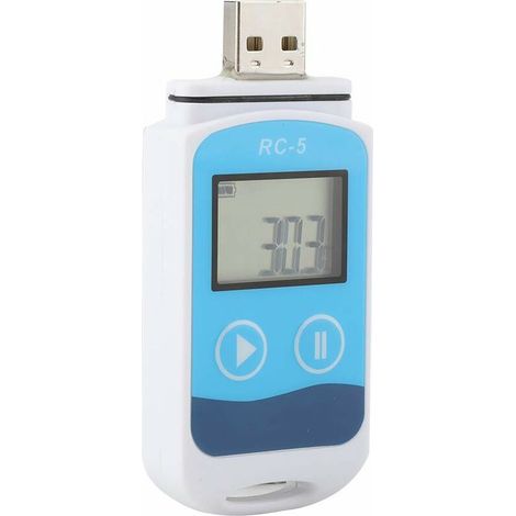Enregistreur de température USB avec écran LCD (1/5)