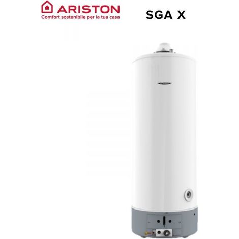 Scaldabagno a Gas a Camera Aperta Ariston con Accumulo SGA X 300 Metano 3211118 Low Nox