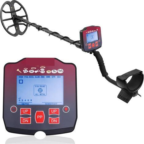 Détecteur de métaux pour adultes Détecteur de métaux souterrain TC-400 détecteurs d'or détecteur de chasseur de trésor Circuit Metales haute sensibilité étanche Étanche professionnelle améliorée de pl (1/5)