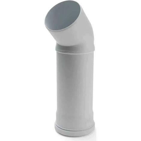 REHAU RAUPIANO PLUS Umlenkungsbogen Umlenkung DN 110, 45 Grad, wandverstärkt, 11230581002