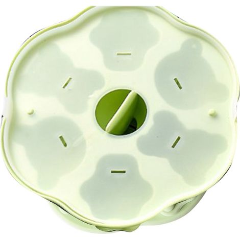 Moule à gelée glacée en silicone, ours mignon, moule à glace, accessoire alimentaire bébé, gâteau vapeur, moule à glaçons vert (1/5)