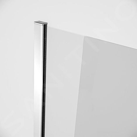Cersanit – Profil d’angle pour parois de douche Walk-In – Aluminium chrome – Hauteur 200 cm – S9002812 (1/2)