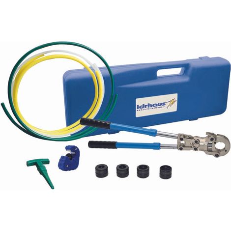 3.217ultistrato kit pressatrice 1.402+tagliatubo 3.120+ molle 4.017 + 3.207 calibratore plastica