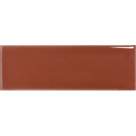 Carrelage grès cérame FÄRGBLOCK 15x5 cm Cannelle - Brillant / Poli - boîte de 0.60 m2 - Gioia Materia