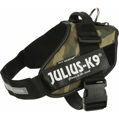 Pettorina IDC Julius K9 Powerharness Con Fantasia (ITA) - Pettorina IDC Julius K9 Powerharness Con Fantasia (ITA) - Camouflage, M / Taglia 0 (58-76cm)