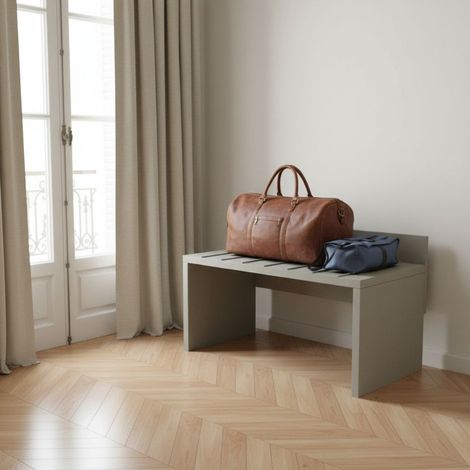 Portavaligie di design - Eleganza e funzionalità per la tua camera - Ecru cappuccino