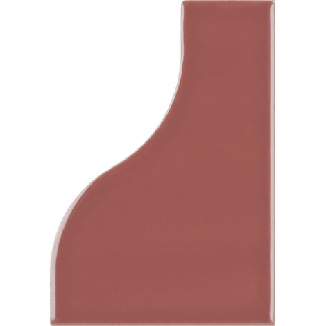 Carrelage mural faïence effet graphique REVERS 12x8.3cm 12x8.3cm Framboise - Brillant - boîte de 0.48 m2 12x8.3cm Framboise - Brillant / Poli - boîte (1/4)