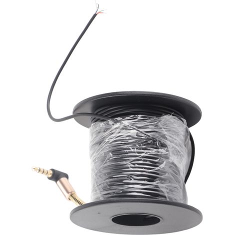 Câble de transmission HD pour caméra de pêche avec prise casque 3,5 mm, accessoire de détecteur de poissons, 0,07 pouce 20 m/65,6 pi (1/5)